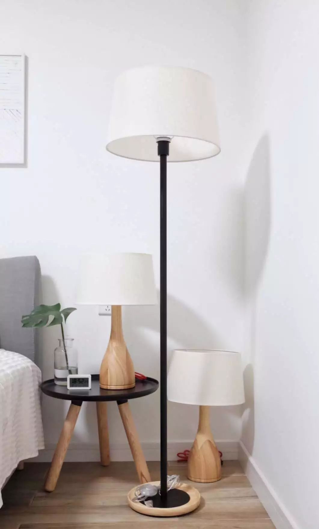 北欧简约风主卧婚房,小户型北欧风格婚房装修