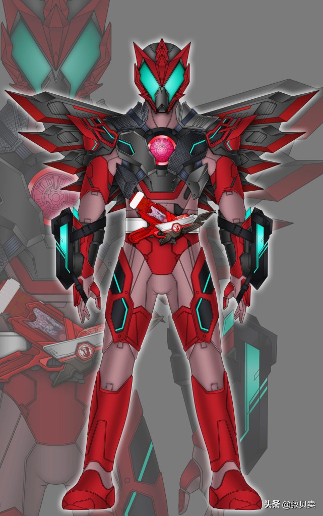 假面骑士鳄霸至尊鳄鱼形态多强,假面骑士鳄霸鼎盛形态帅气图片