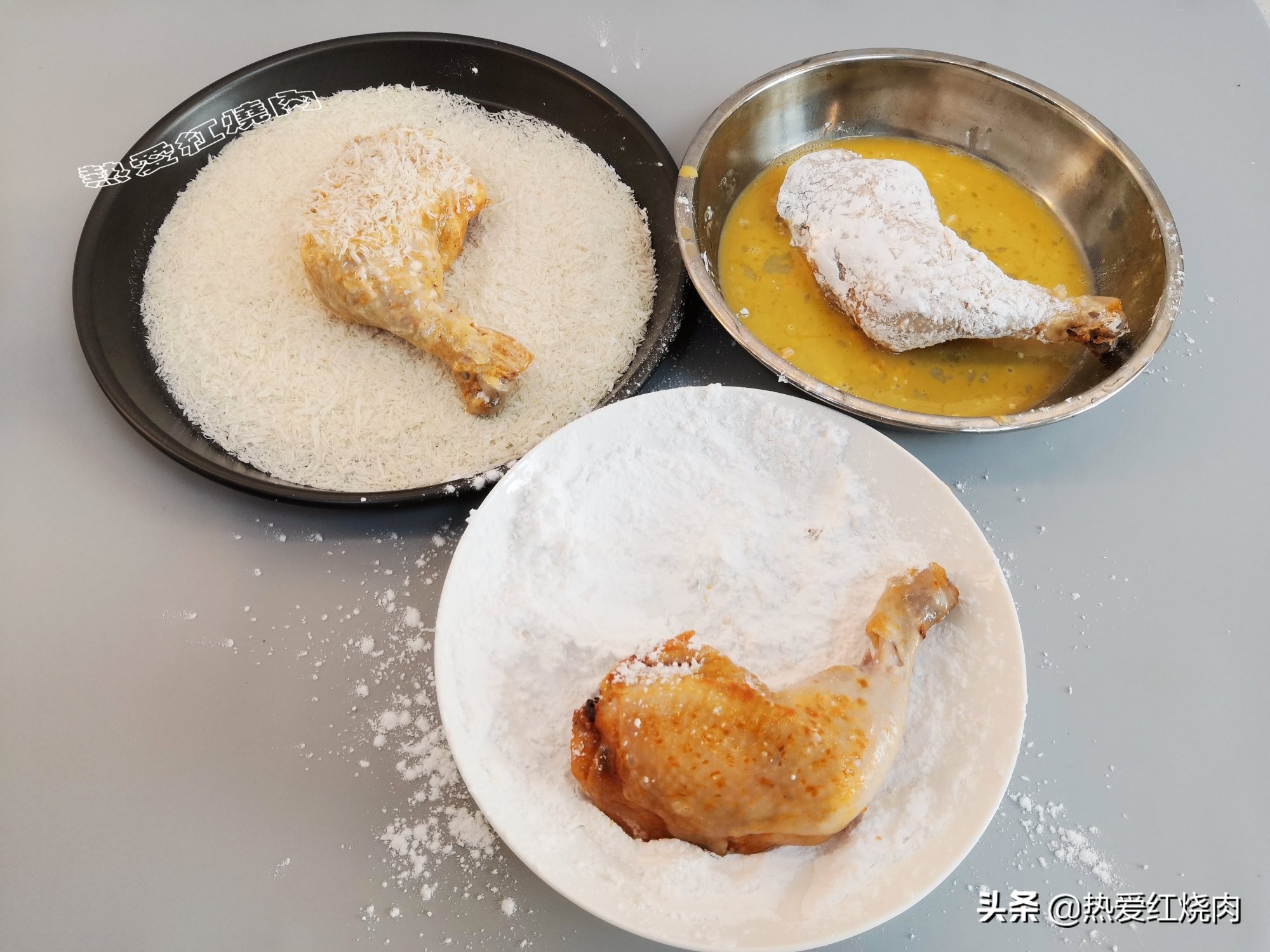 家常炸鸡腿怎么炸才能又酥又脆,炸鸡腿为什么炸出来有血水能吃吗