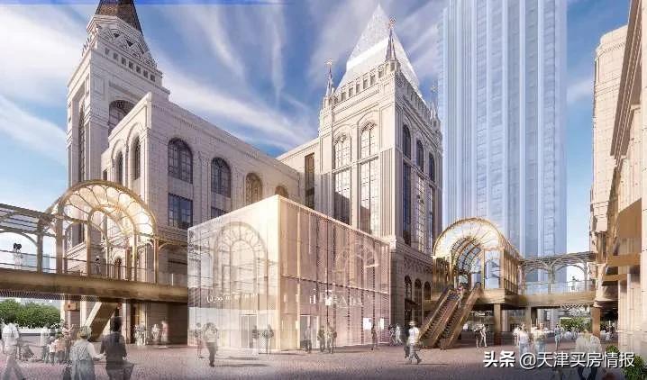 天津海河城建图,海河柳林活力复兴街区