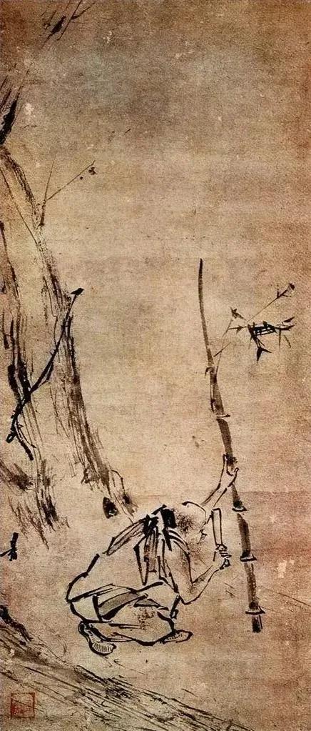 除了吃竹笋，竹筒饭，中国绘画大师们笔下的墨竹也十分有味道