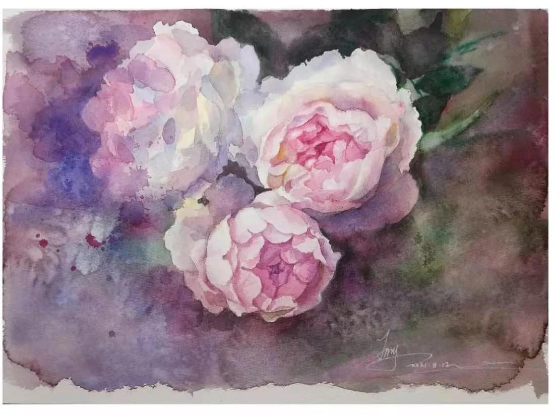 画吧画友作品欣赏,幸福原创画作品