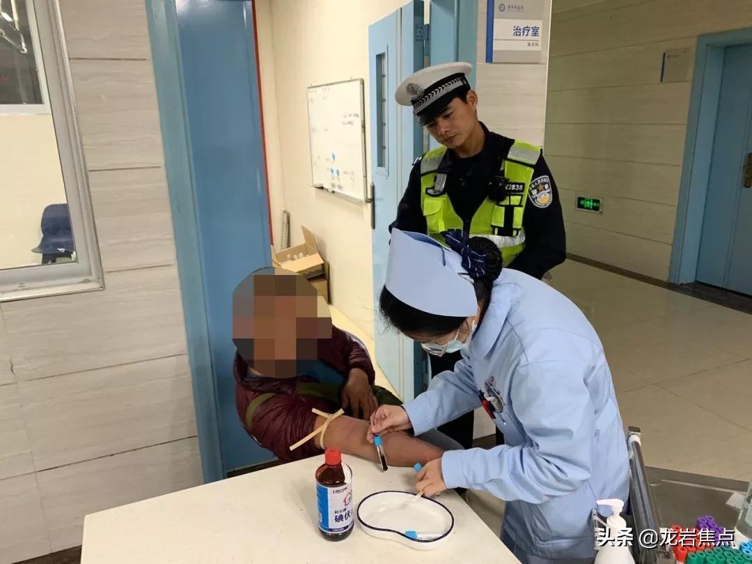 龙岩酒驾司机被处理,福建龙岩交警抓酒驾