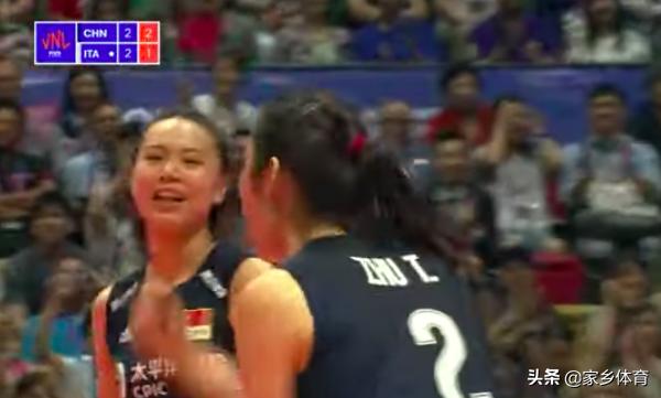 朱婷时速88公里炮击征服埃格努，却又用中国式英语，征服中国球迷