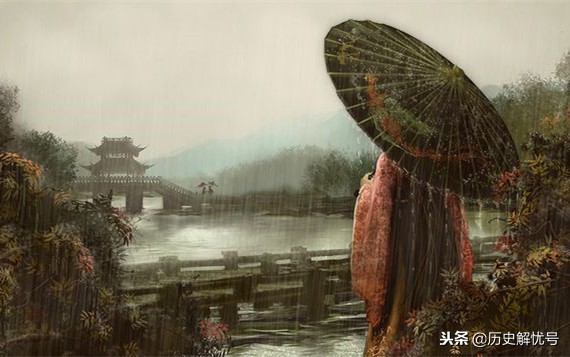 北宋写雨的诗句,宋朝作诗最少的诗人只留下两句诗