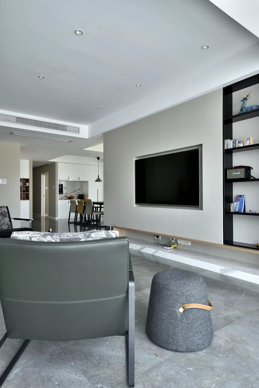 秦皇岛轻奢现代风格,秦皇岛城市人家170平米轻奢装修