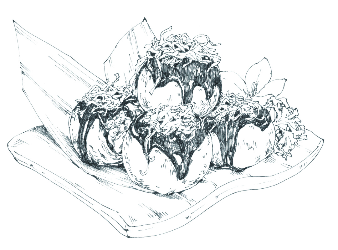 章鱼小丸子草莓,蓝莓章鱼小丸子