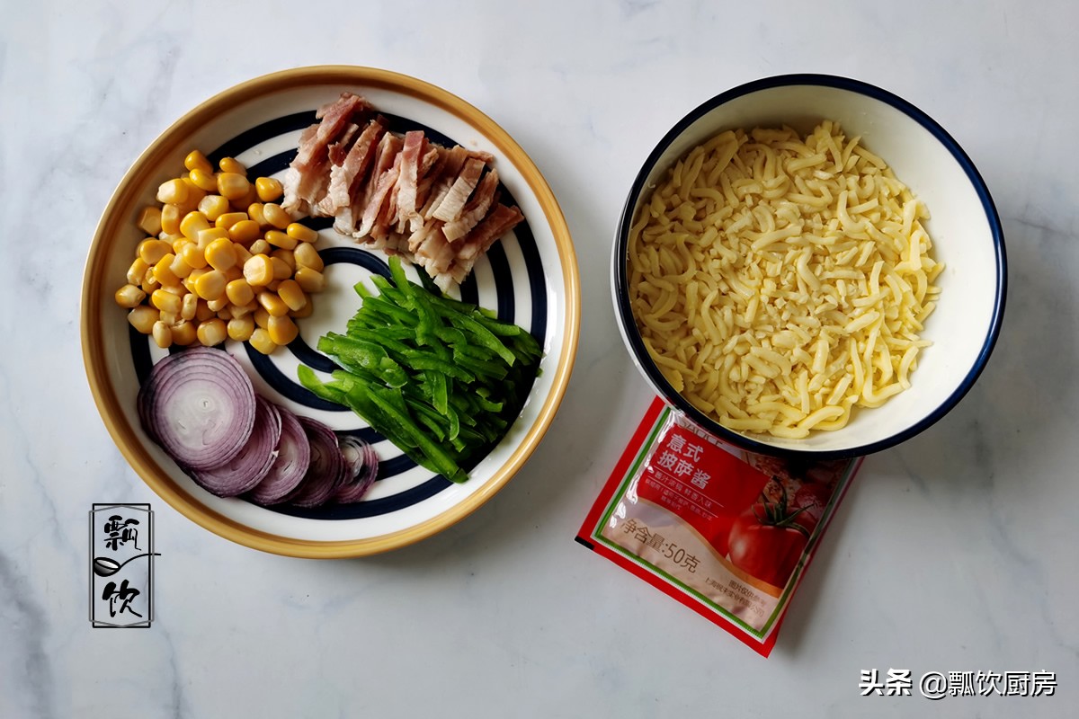 早餐怎么做披萨三分钟搞定,早上早点做披萨的方法