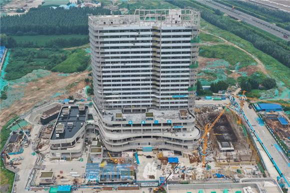 抗“癌”神器有望提前投用！山东省肿瘤医院质子中心全面封顶，力争年底完工