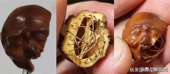 橄榄核雕裂纹怎样补回原样,橄榄核雕竖裂