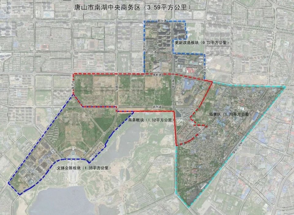 南湖新城片区,南湖新城板块