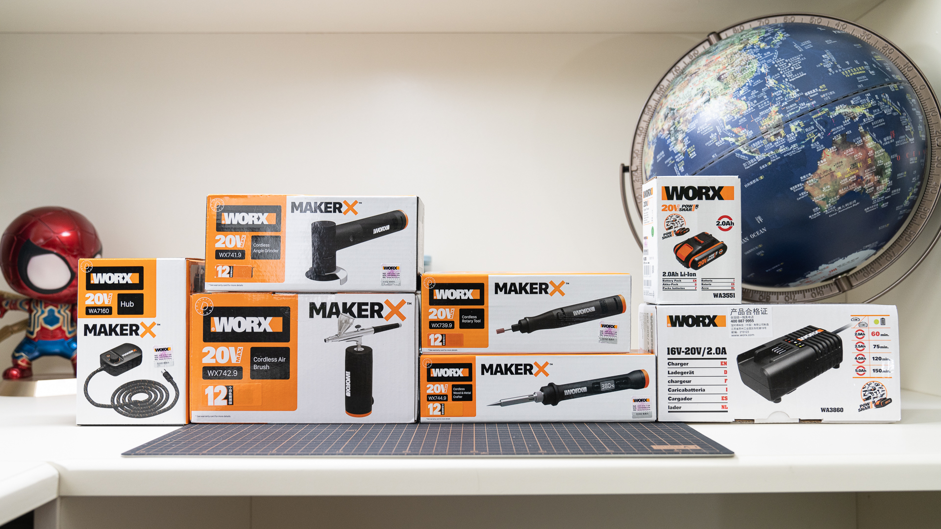 威克士makerx角磨机,选对工具事半功倍