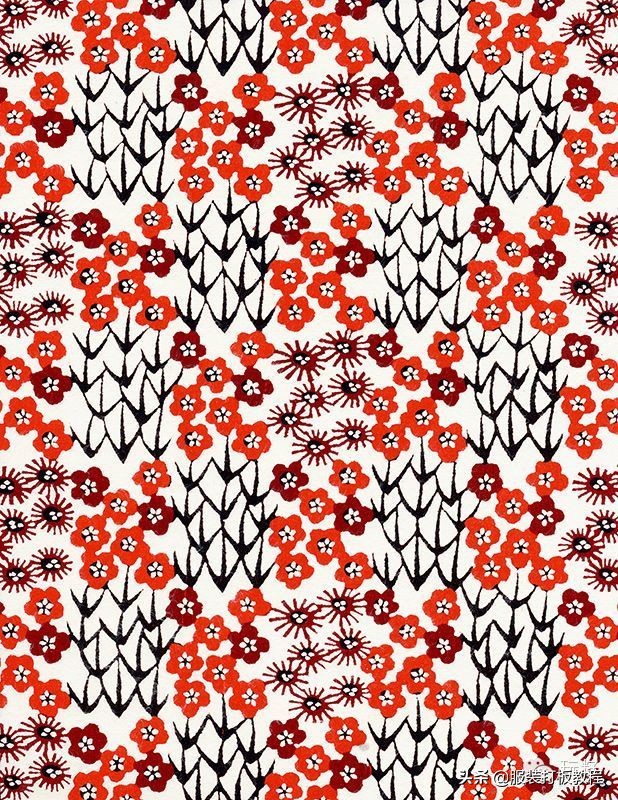 服装设计纹样款式图,服装设计潮流穿搭流行趋势