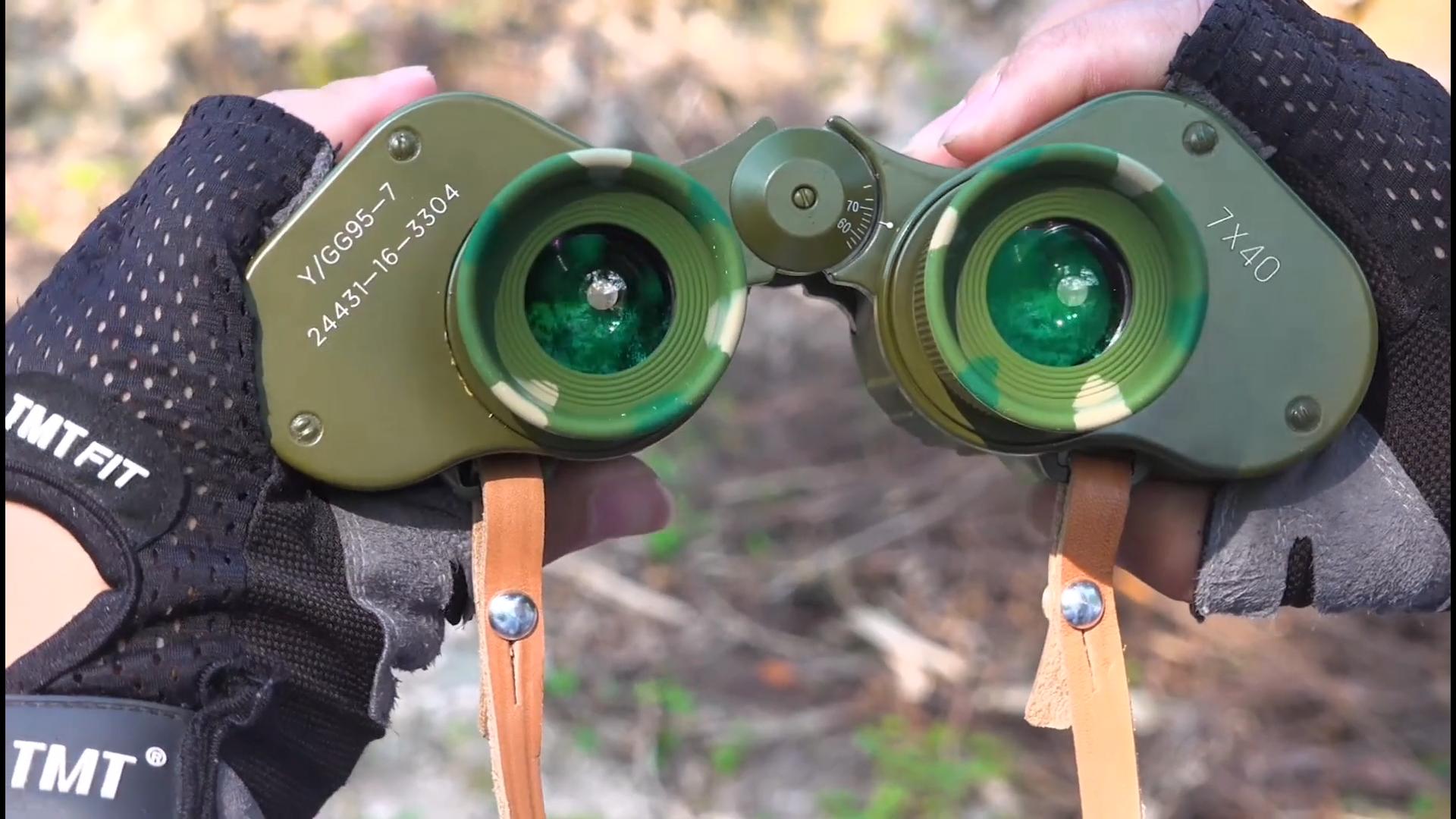 开箱中国*用军**95式望远镜，这质感不愧是*用军**，太牛了