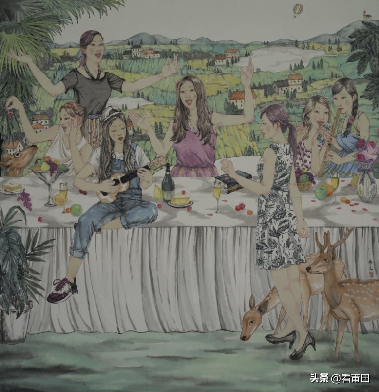 莆田画界又传佳讯！五中老师的作品入选第十三届全国美展