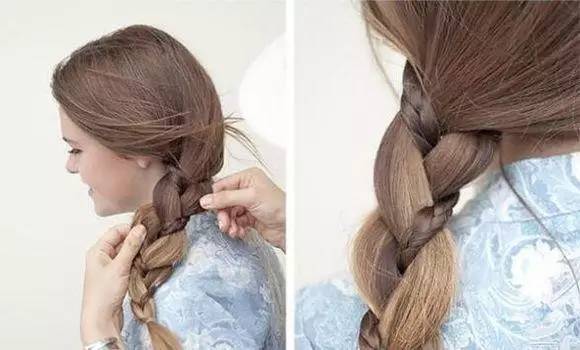 御姐发型编发长发及腰,御姐风比较拽的编发