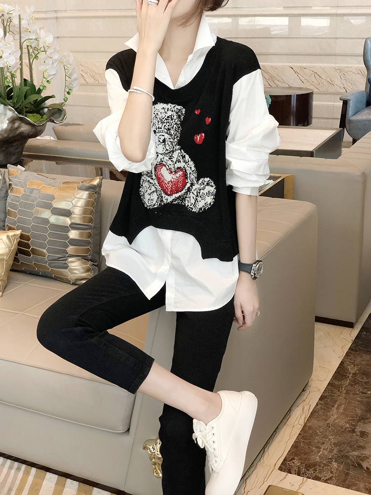 时髦又洋气外穿冬天的背心,天气热出一款清凉感背心