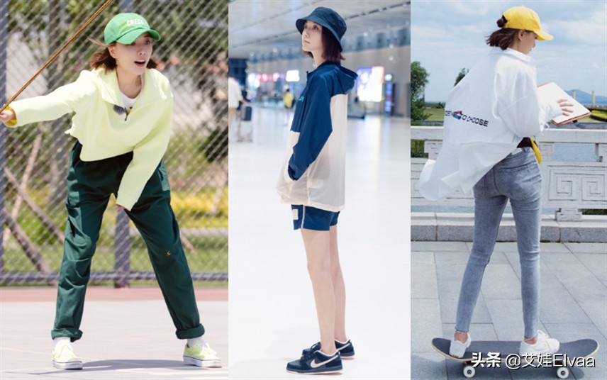 王珞丹蓝色长筒靴,王珞丹过膝靴穿搭