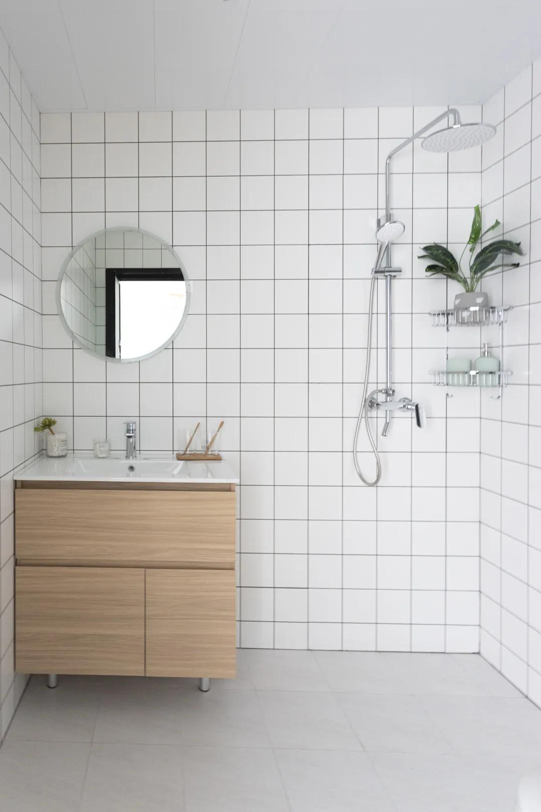 扔掉浴室柜,浴室柜非常难看想扔了