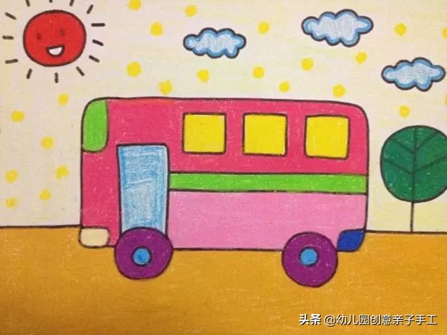 上百张幼儿园创意儿童画,儿童绘画创意3-6岁童年童画