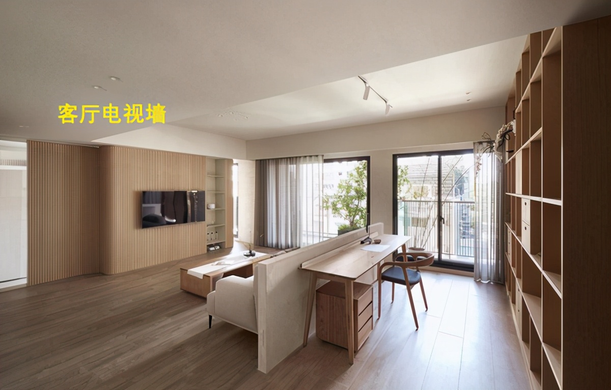 用护墙板做墙壁的效果图,大白墙不做吊顶造型