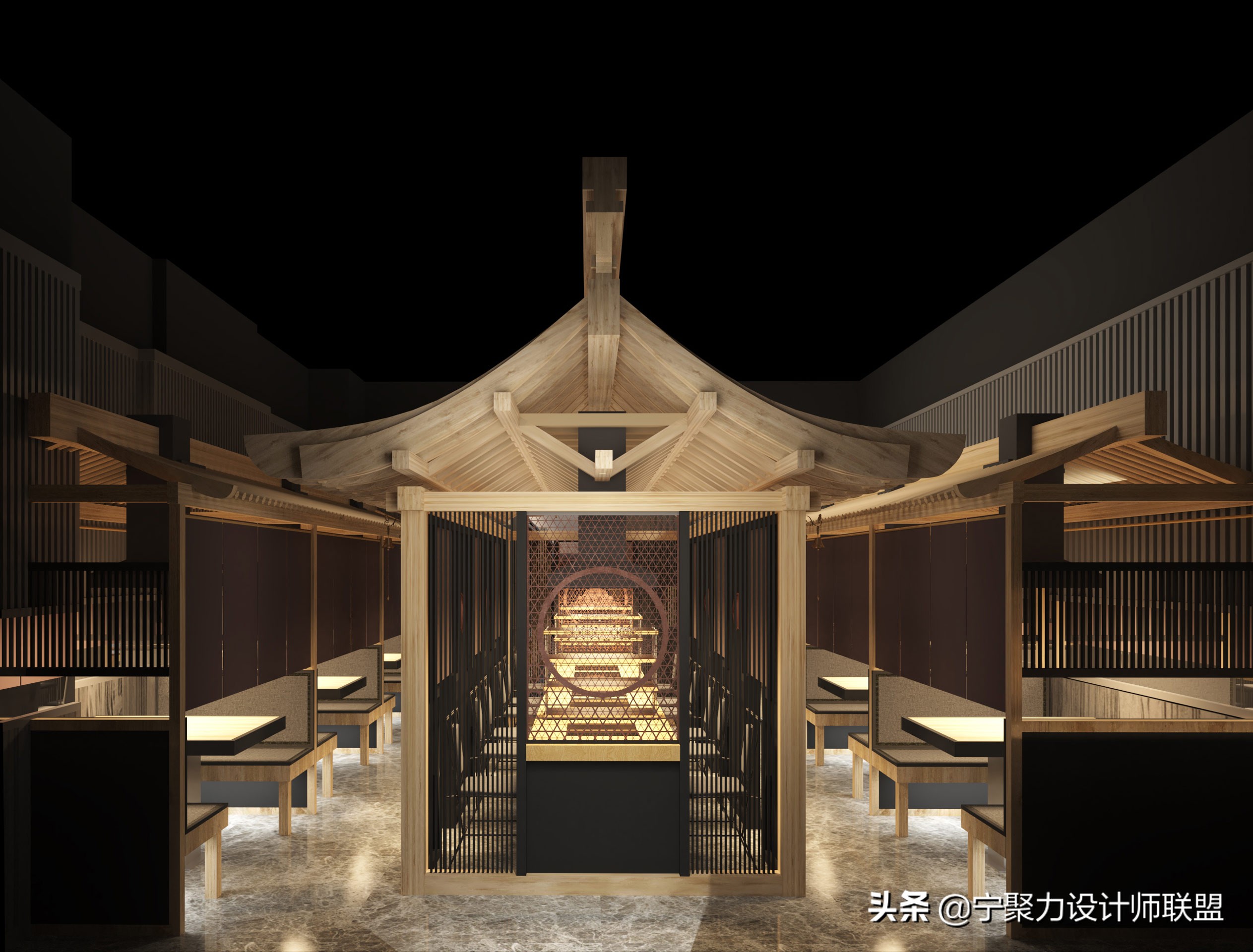 有格调的烤肉店设计,日式烤肉料理店设计