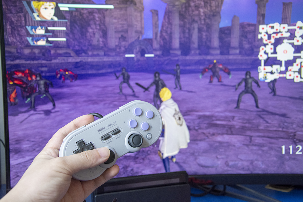 8位堂sn30pro手柄拆解,即插即用无需联网