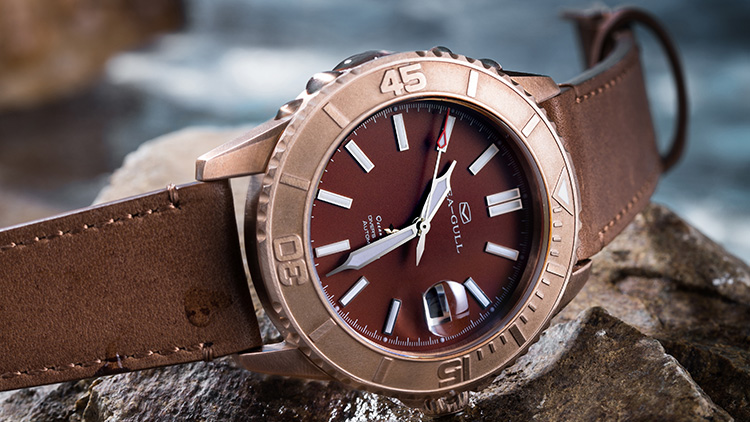 海鸥海洋之星青铜潜水表,海鸥水鬼潜水表