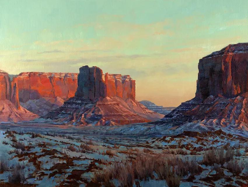 绝美风景油画教程,最灵动的风景油画