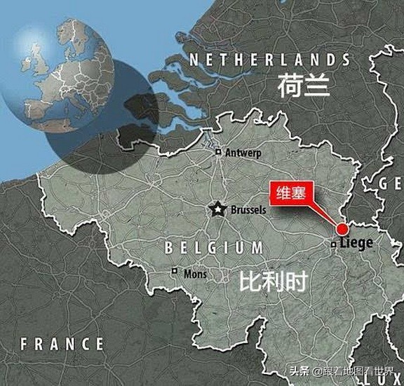 比利时和荷兰为什么分开,荷兰比利时飞地怎么形成的