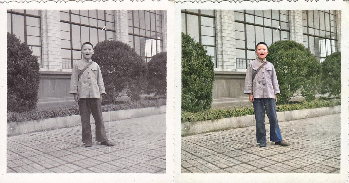 如何免费将黑白照片变成彩色,怎样才可以把黑白照片转成彩色的