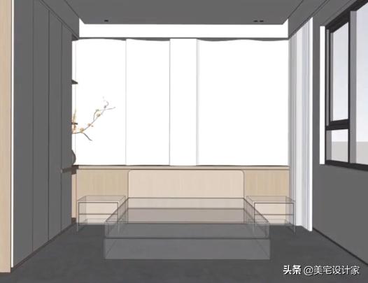 床头柱子怎么设计,床头墙面柱子凸出处理图片