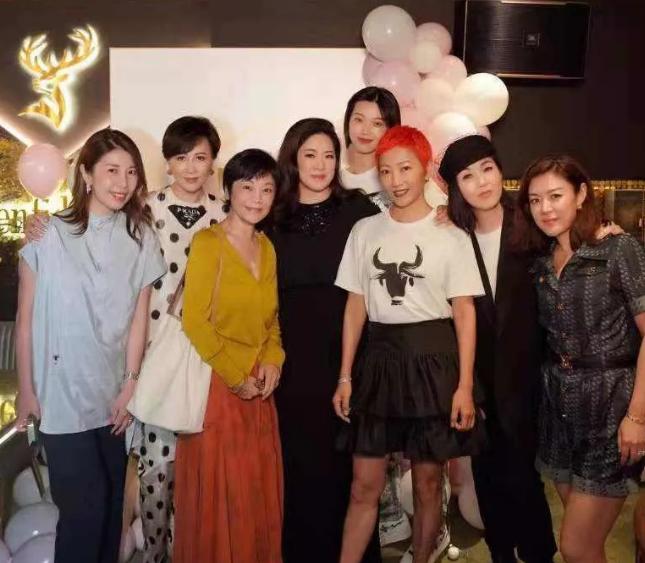 张艾嘉儿子罕见出镜,张艾嘉儿子展览众星云集