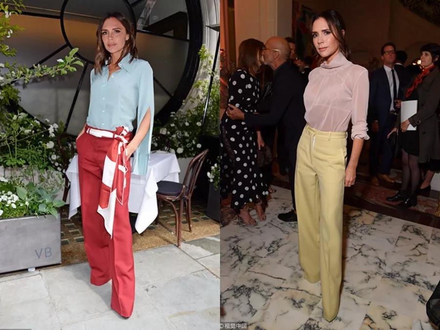 阔腿裤花里胡哨,阔腿裤巨好看