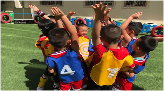 幼儿园毕业杯足球对抗赛,集宁娜荷芽幼儿园过六一