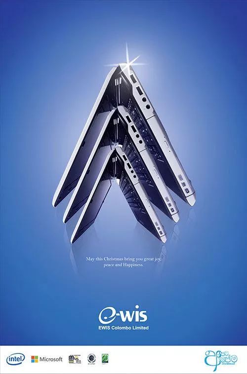 圣诞节创意橱窗新款式,圣诞节创意广告