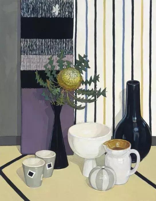 她72岁，画了50多年的画，花儿在她笔下都有了个性