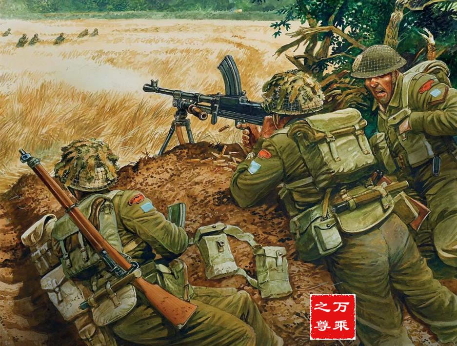 英国布伦轻机枪史，士兵说这枪打得太准了，请工厂改差一点