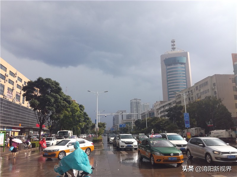 南阳八月七日下午这场雨,说来就来也不给你打个招乎