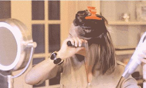 郭碧婷头发发量多吗,郭碧婷的头发是怎么那么直的