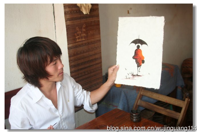 老挝最值得买的纪念品,老挝手工纸工艺品