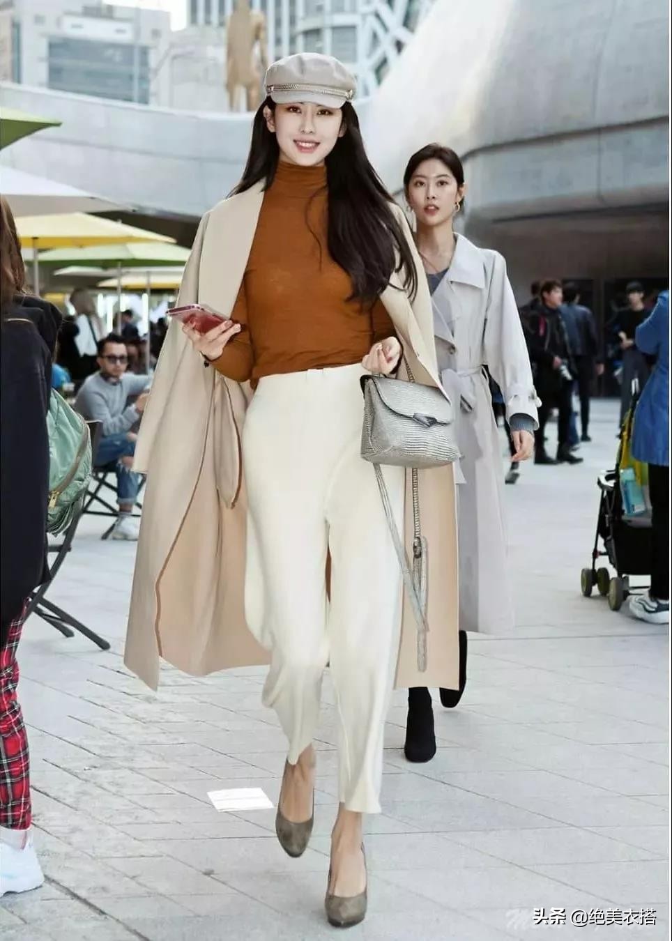 秋冬小黑裤子穿搭小个子,秋冬高级感穿搭裤子直筒裤