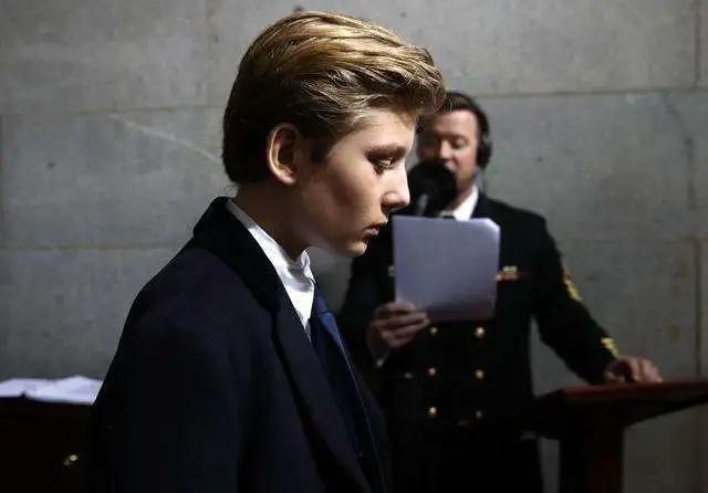 川普的小儿子颜值,川普的小儿子颜值逆天