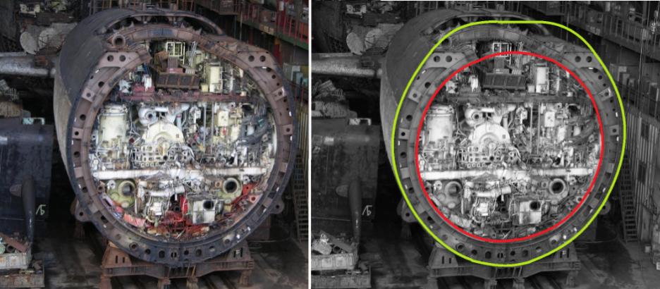 苍龙级潜艇指挥塔高度,潜艇指挥塔内部