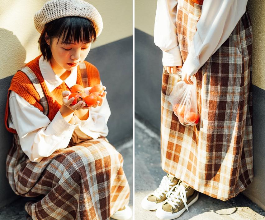 温柔又保暖的穿搭学生党女,冬季保暖时尚穿搭小个子学生