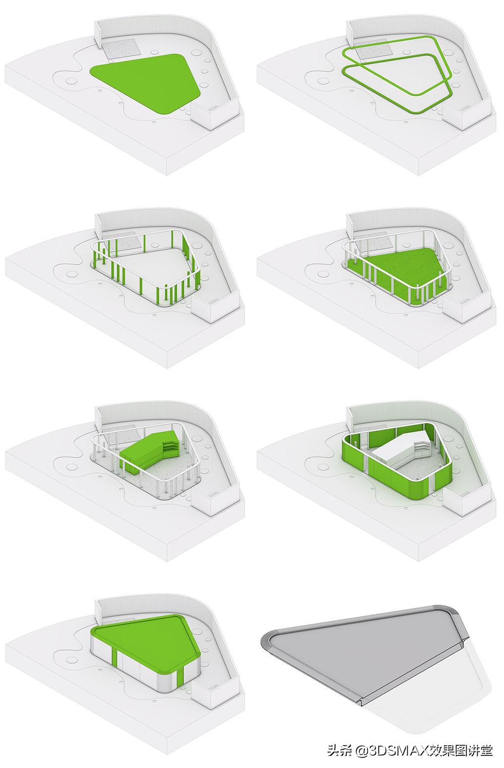 「室内效果图」3D效果图黄昏室内和室外的打光技巧