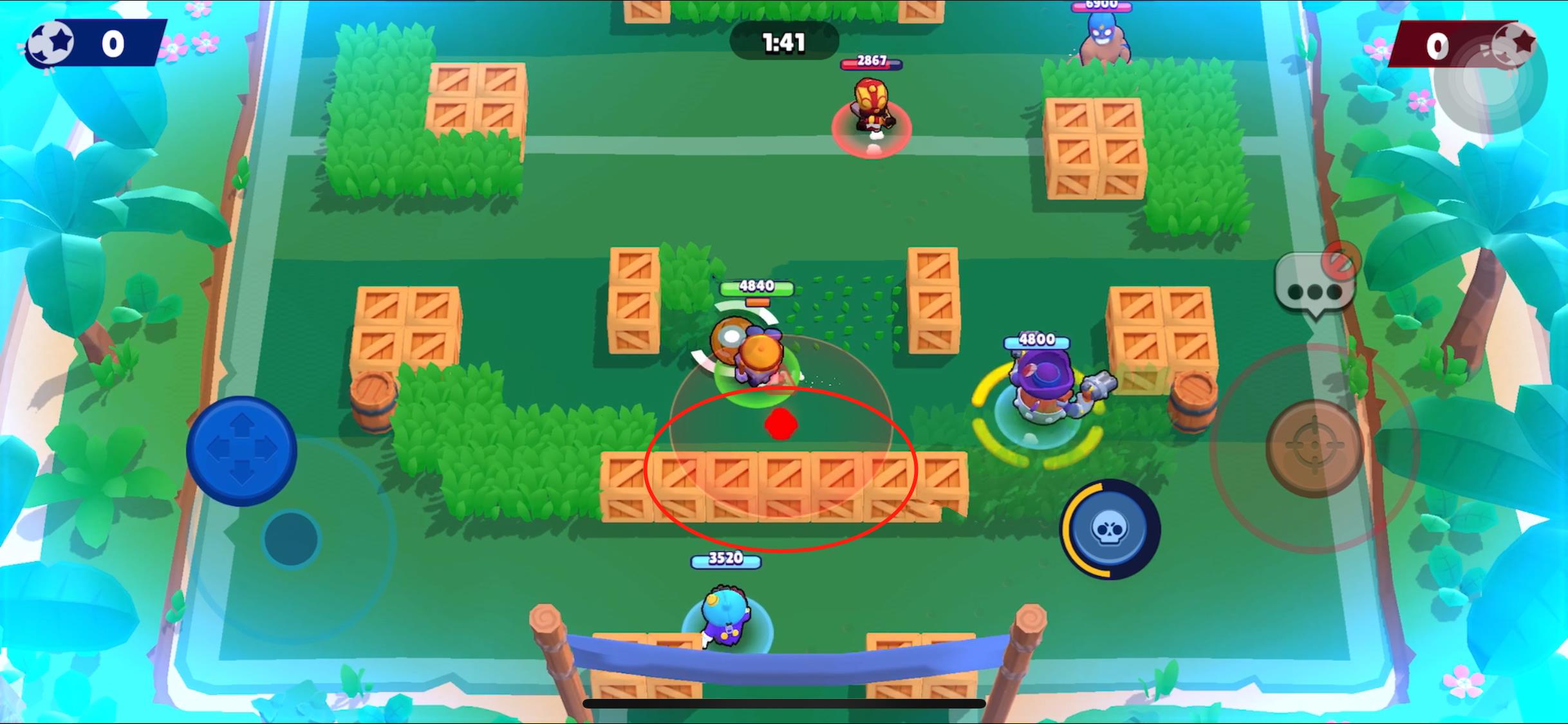 荒野乱斗流浪者足球模式神操作,荒野乱斗国外大神足球模式