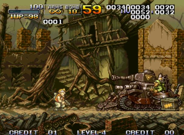 经典游戏《合金弹头1》原来有隐藏关卡！感觉当年错过了一个亿
