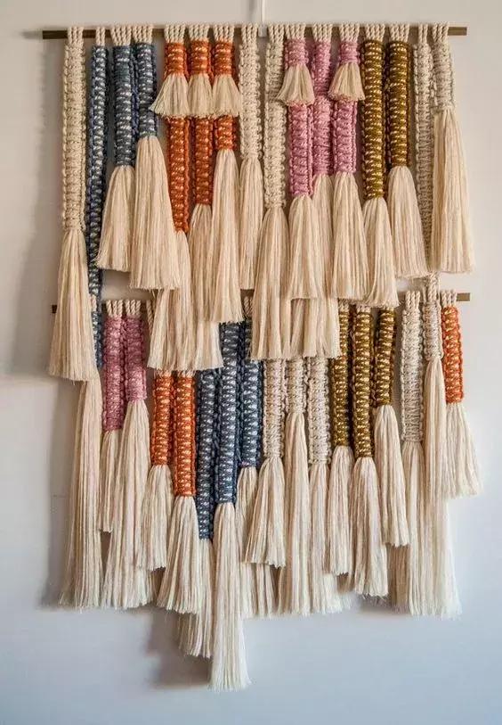 自制流苏装饰品,新家如何用流苏书签做装饰