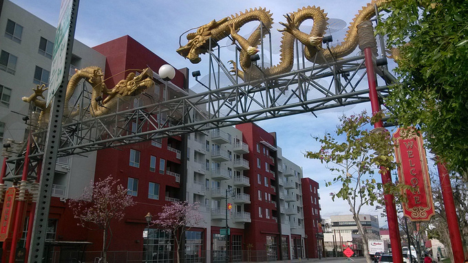 美国洛杉矶的景点照片,洛杉矶景点分布地图图片